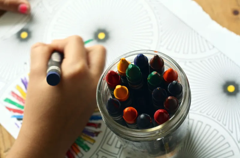 When Words Aren't Enough: How Coloring Helps Kids Work Through Their Hardest Feelings